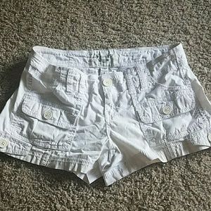 cute white summer shorts